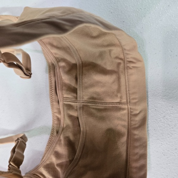 Skims Women Bra 2XS Brown Lightly Lined Wireless‎ Bralette Pullover NWT - Picture 10 of 10